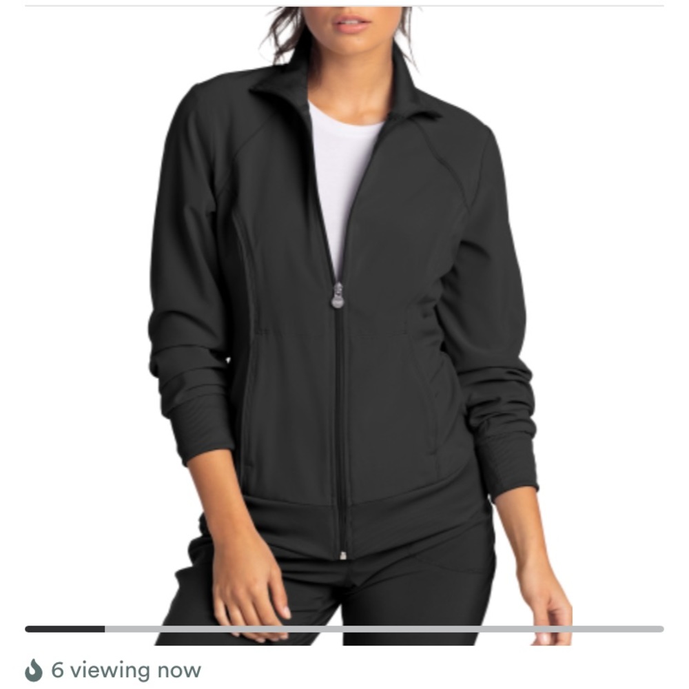 Black athletic jacket